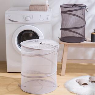 轻奢脏衣篓家用可折叠日式 高颜值收衣筐污衣篮 脏衣服收纳筐网红款