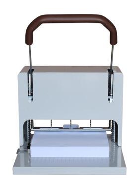 奇砚6550c三孔档案线穿装订机 5cm专用 孔距离可调 三孔一线厚