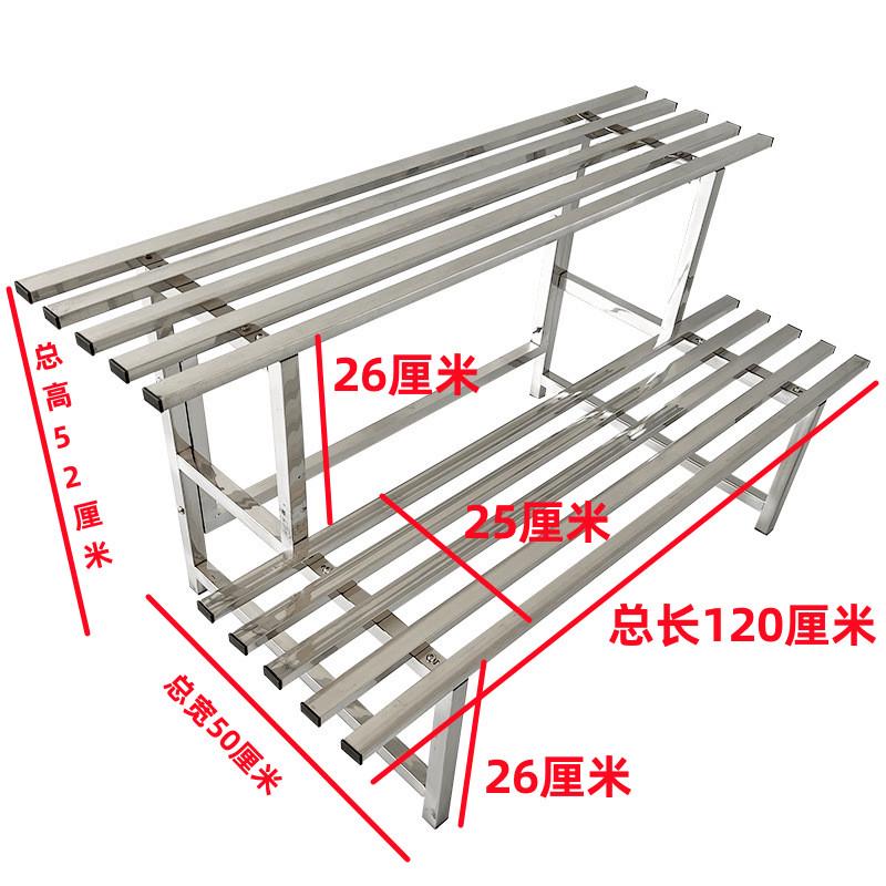 不锈钢阳台花架子铁艺阶梯多肉多层落地式客厅置物户外装饰花盆架