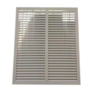 暖气片防尘罩暖气罩挡板定制铝合金百叶窗分水器出风口格栅装饰