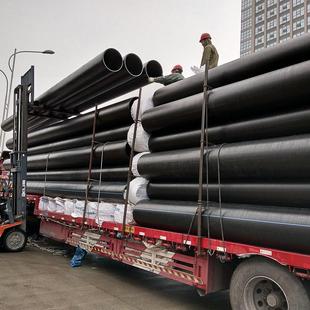 定制pe钢丝网复合管管塑料骨架埋地消防管dn500pe给水管pe管定做