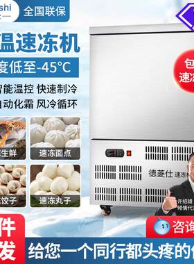 速冻柜商用-80℃零下45度冷冻设备速冻机立式急冻无霜液氮机雪柜