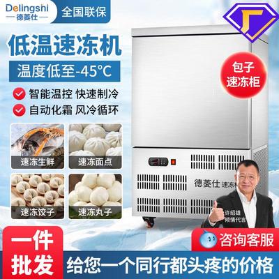 速冻柜商用-80℃零下45度冷冻设备速冻机立式急冻无霜液氮机雪柜