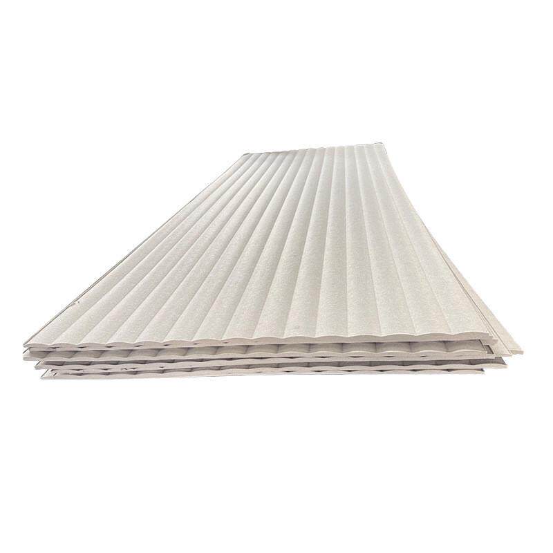 聚酯纤维吸音板波纹板墙面装饰隔音板酒吧会议室板圆弧波浪办公室