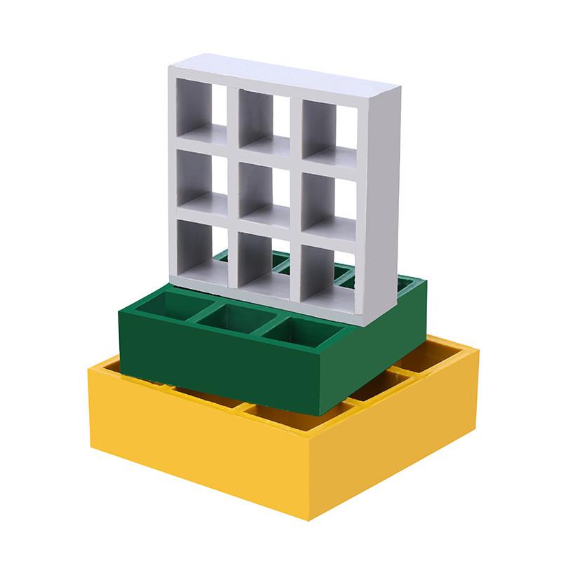 玻璃钢格栅游乐场地网构建地基地垫地面网格防滑垫玻璃钢盖板