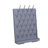 pp架滴水27棒52棒单双面烧杯架沥水架试剂室化验室烧杯架子