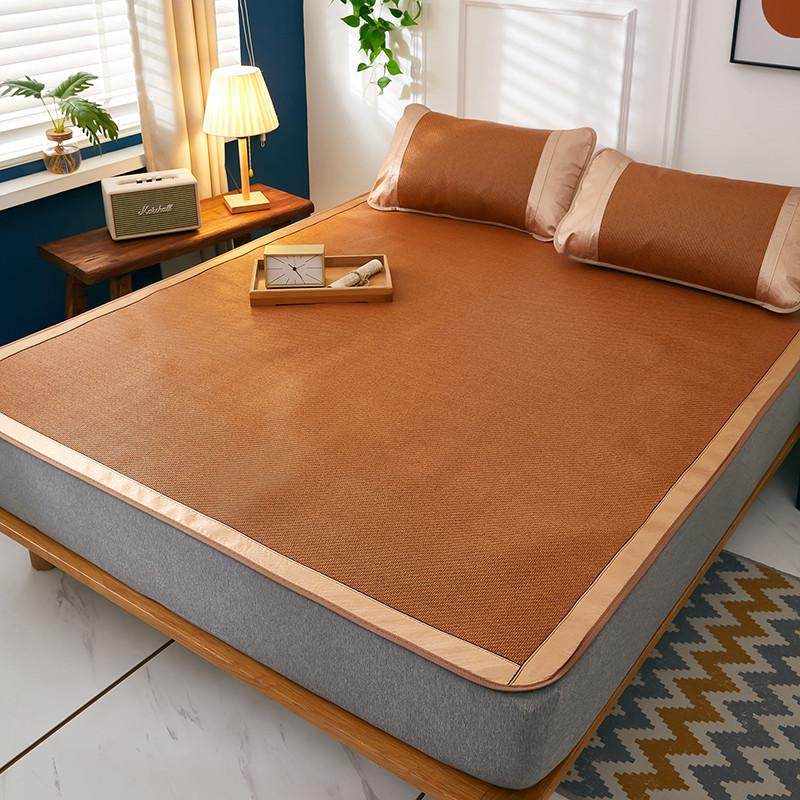 a524藤席冰丝凉席子可折叠夏季学生宿舍单人床席冬夏两用床垫草席,床上用品,凉席/草席/麻席,淘宝优惠券,粉丝福利购,淘宝优惠卷