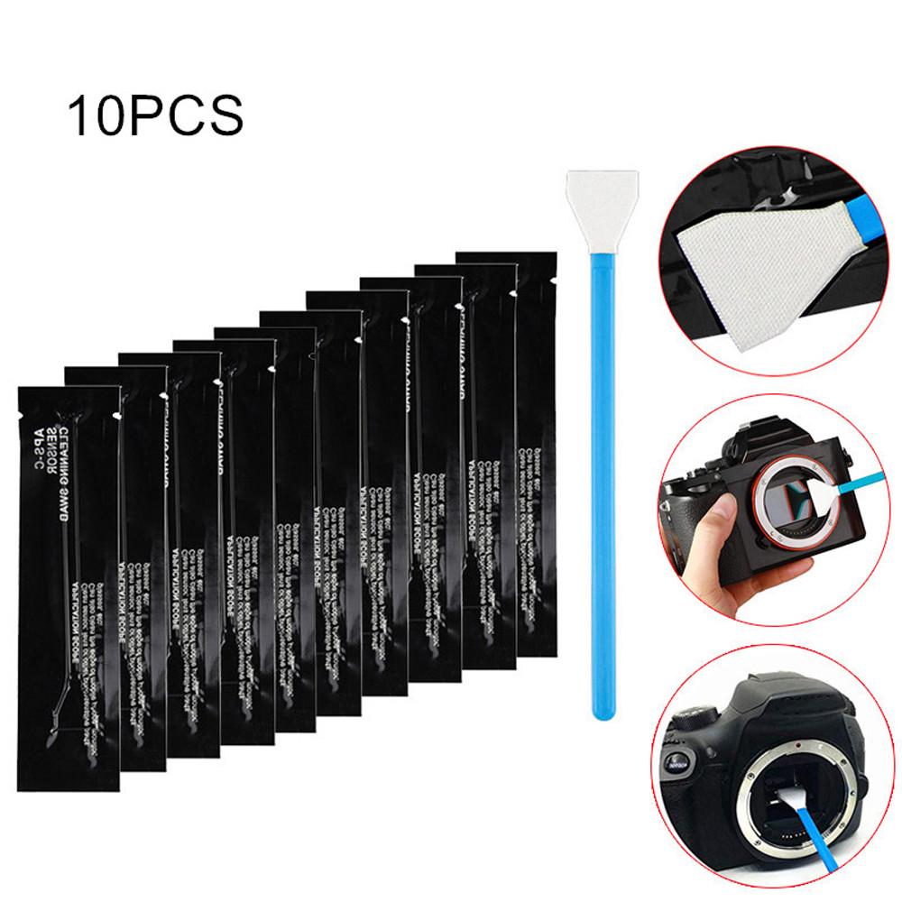 10Pcs Sensor Cleaning Kit Cleaner Swab Ultra for Digital Cam