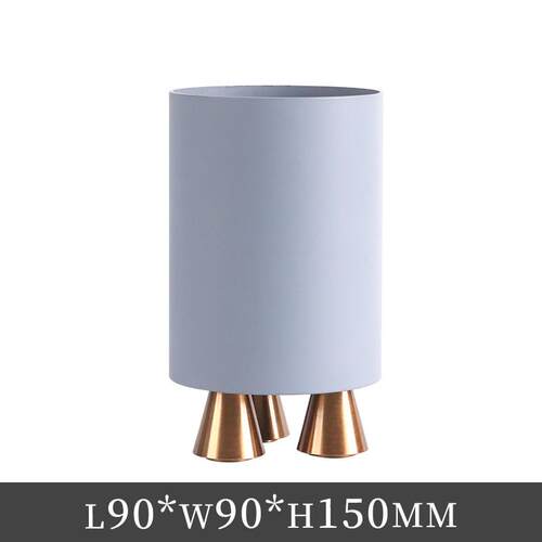 儿童房轻奢摆件样板间北欧书桌圆形笔筒办公室高级感桌面软装饰品