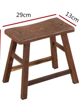 鸡翅凳子实木客厅木凳木板凳红木中式家用儿童成人简约方凳厂家