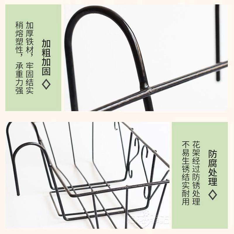 长方形花盆挂架阳台挂式铁艺窗户悬挂栏杆草莓多肉种菜盆送托盘,鲜花速递/花卉仿真/绿植园艺,花架,淘宝优惠券,粉丝福利购,淘宝优惠卷