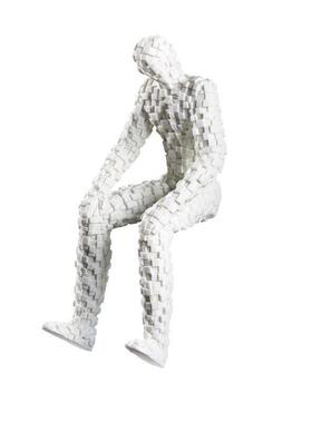 马赛克人人物工艺品摆件创意客厅家居树脂装饰个性抽象桌面摆件