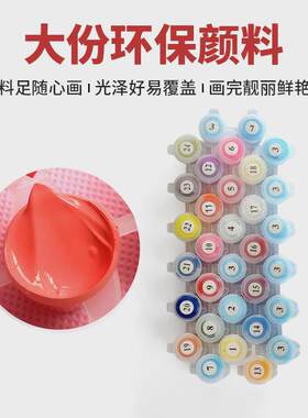 油画diy填充解闷手工画蓝海之恋消磨时间水彩画填色风景油画涂画