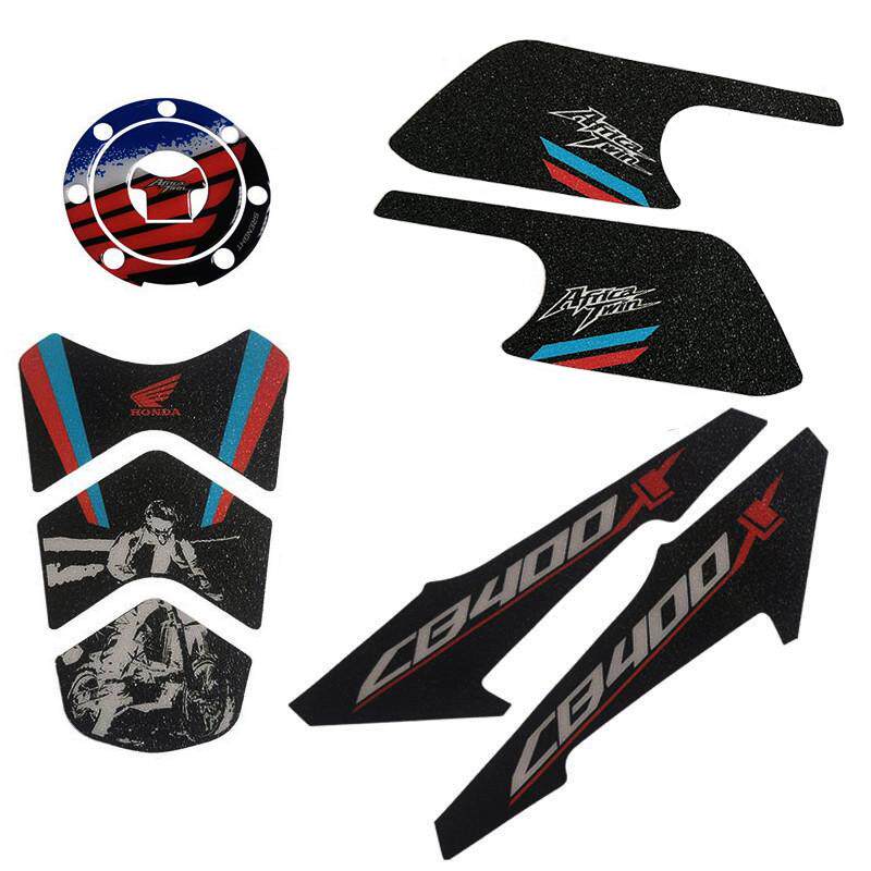 摩托车改装车身贴适用本田CB400X油箱防滑保护侧面鱼骨防水加厚膜