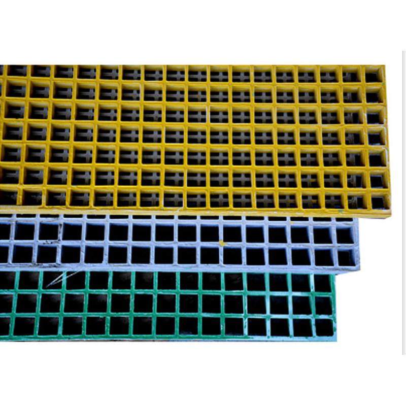 地沟盖板承重玻璃钢格栅污水处理厂防滑防潮排水沟窑井盖批发
