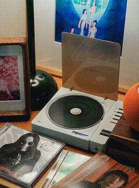 Syitren/赛塔林R300复古蓝牙CD机播放器充电便携式小众浪漫礼物