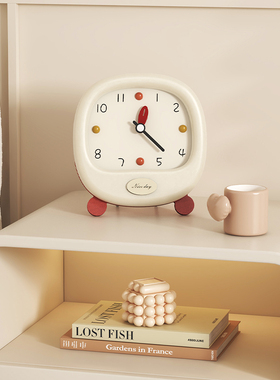 美世达桌面摆件家居简约饰品客厅书房卧室装饰电视柜玄关创意座钟