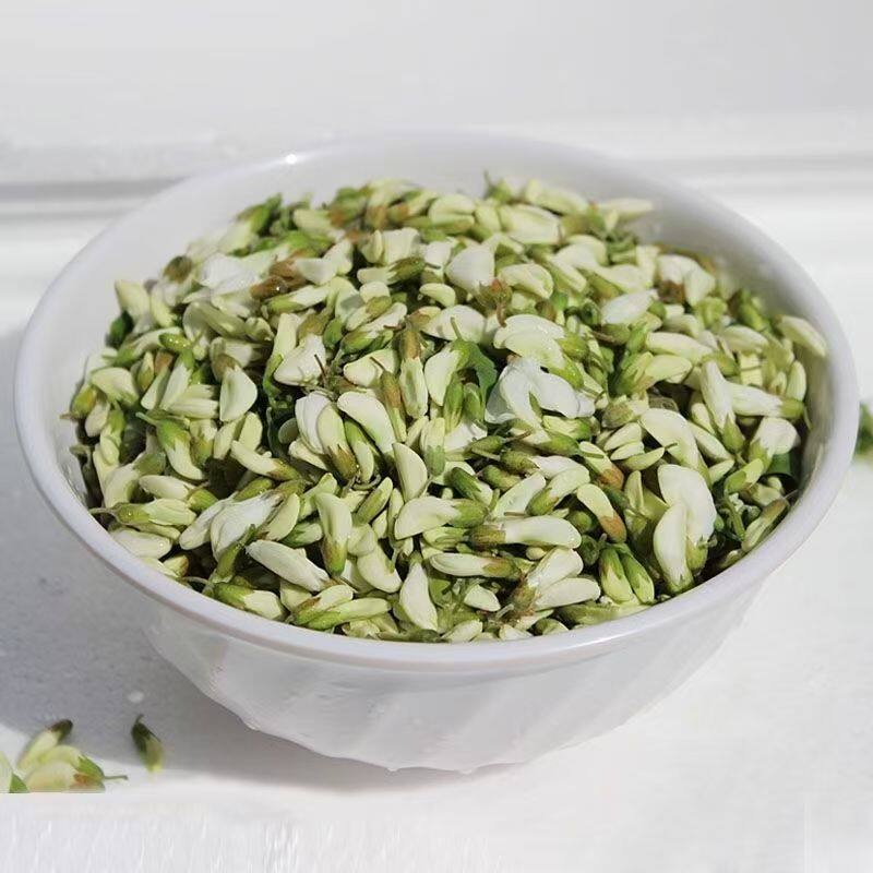 2026年新鲜槐花河南杨槐花蒸菜真空冷冻当季野菜洋槐花包包子饺子
