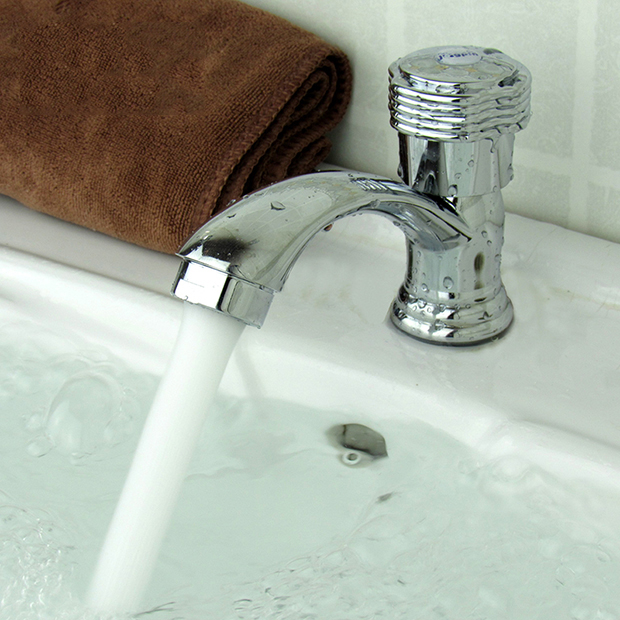 全铜单孔台盆冷热水龙头