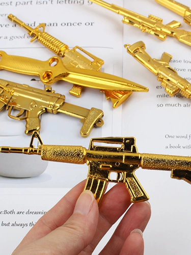 Детская креативная маленькая подвеска для школьников для детского сада, школьный игрушечный пистолет, подарок на день рождения