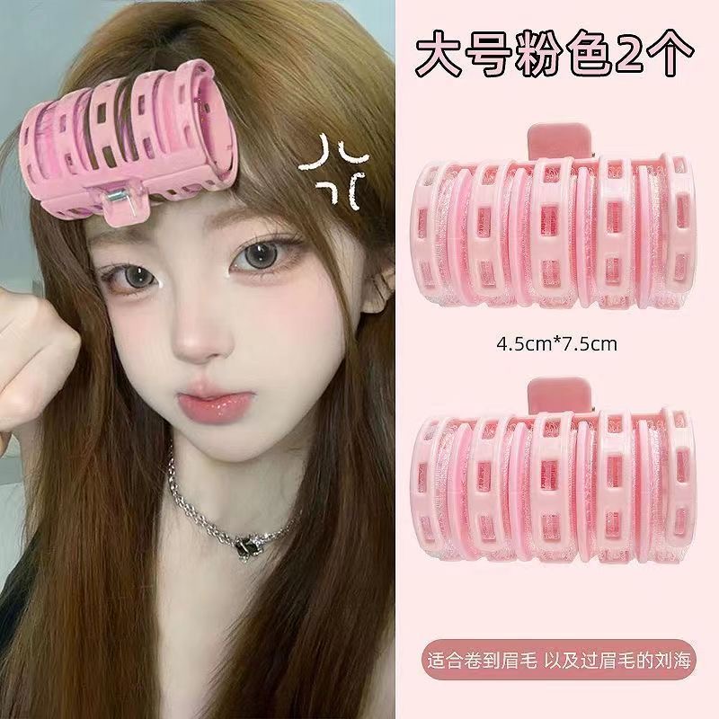 空气刘海卷发筒八字刘海蓬松卷发尾法式定型卷发器懒人学生卷大号