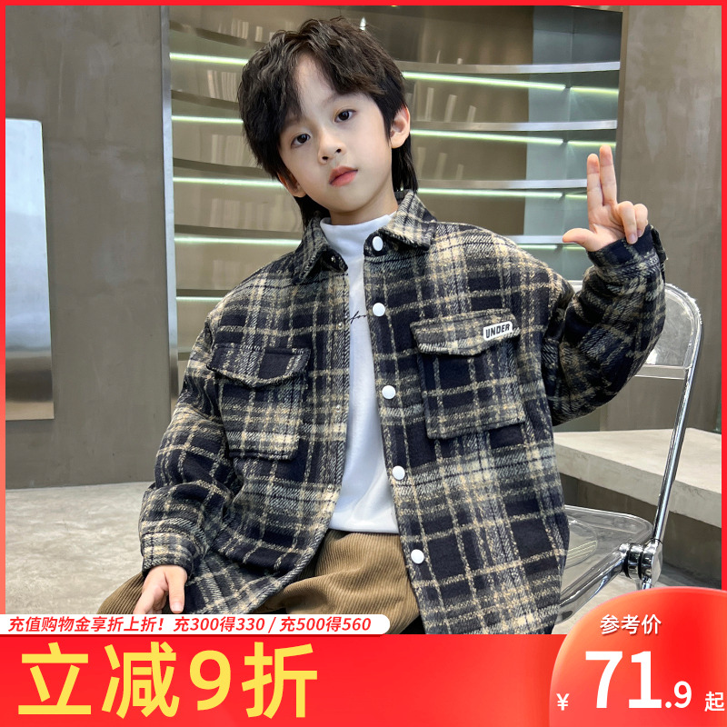 夹棉衬衫巧米兔韩版冬季翻领