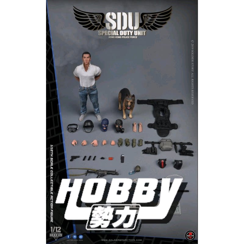 SoldierStory SSM003 1/12 香港SDU飞虎队 K9队员 接单|ruв категории плесень играть/Аниме/вокруг/cos/настольные игры, руки/яйцо/кукла/BJD/солдат, солдат зоны - от Buy2taobao.com для оказания профессиональной услуги покупки агента Taobao