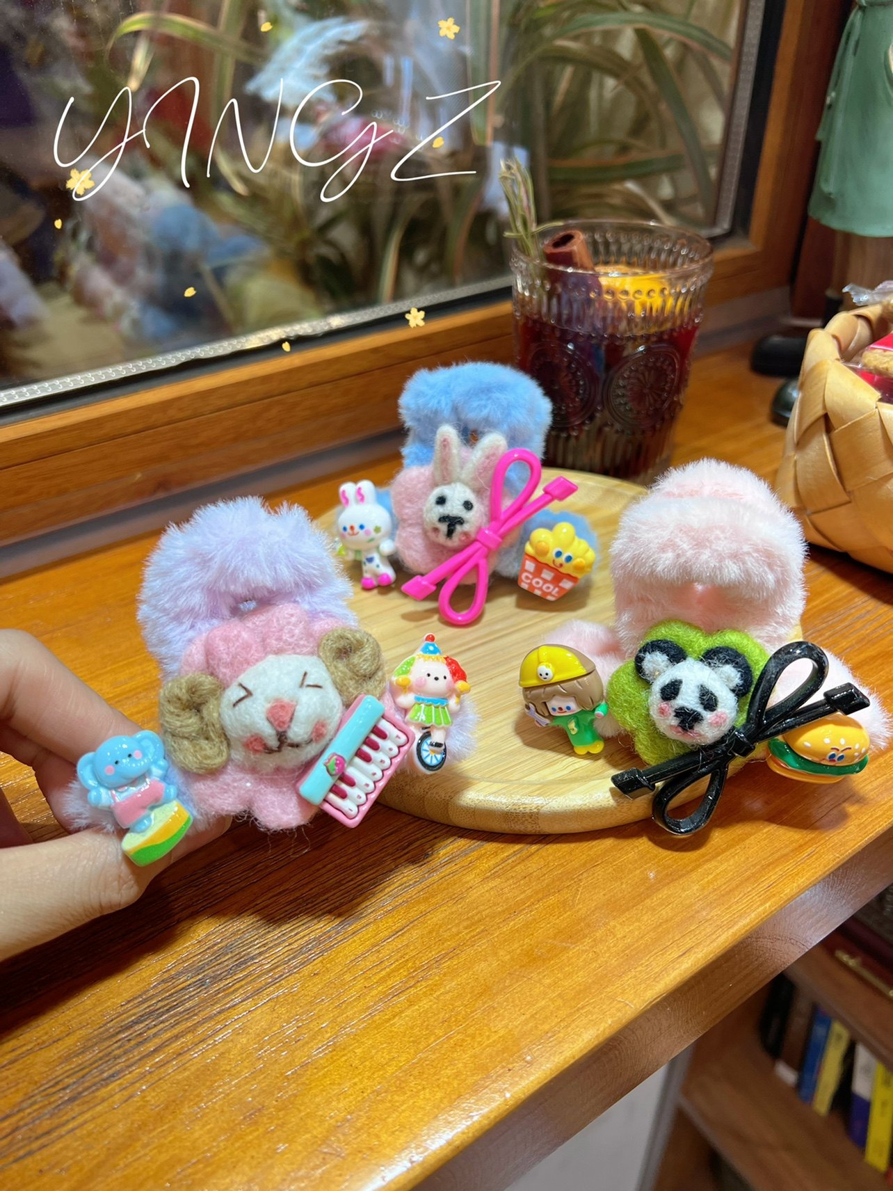 日韩卡通可爱少女心毛绒球洞羊毛毡小熊小兔子抓夹女生发饰中号鲨,饰品/流行首饰/时尚饰品新,发饰,淘宝优惠券,粉丝福利购,淘宝优惠卷