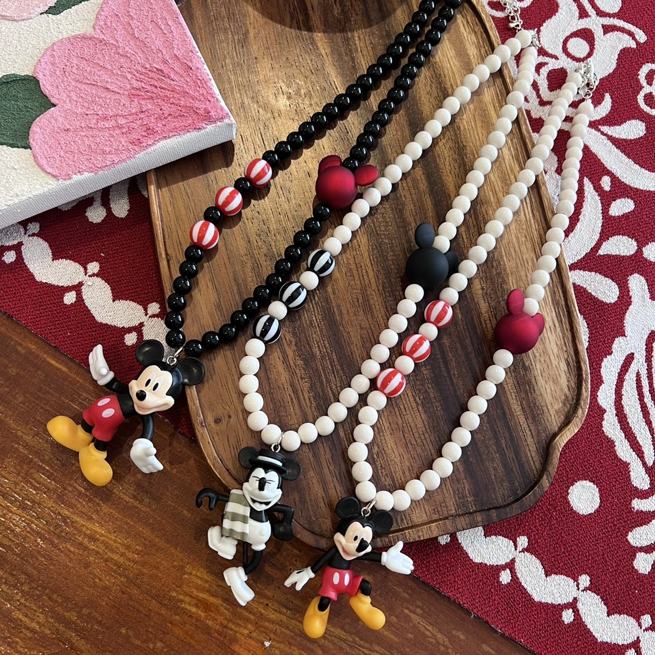 卡通米奇项链女y2k辣妹