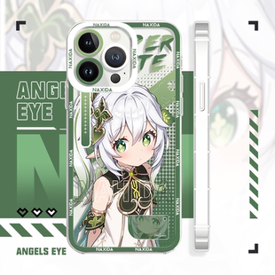 oppok13原神纳西妲iPhone17/14手机壳二次元xs苹果16pro全包iqooz10适配12荣耀90小米15华为p80真我v30魅族22