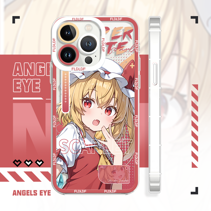 iPhone17pro/16手机壳芙兰朵露东方苹果14天使眼适配iQOO13二次元oppoa93s小米15华为p70荣耀90魅族21红米k80