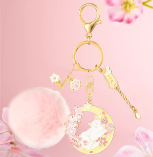 故宫紫禁寻芳钥匙扣国风文创书包挂件小可爱挂饰圣诞新年礼物纪念