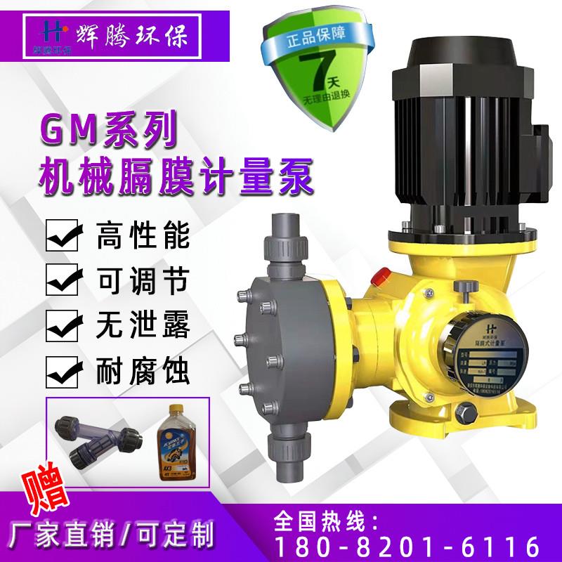 GM隔膜加药计量泵可调节耐酸碱水处理PACPAM速凝剂固化剂厂家直销