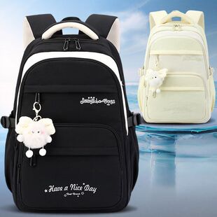 初高中生书包大容量高颜值时尚双肩包大学生日系立体百搭背包