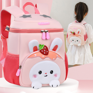 幼儿园书包1-6岁女童中大班双肩包小女孩可爱背包超轻洋气出行包