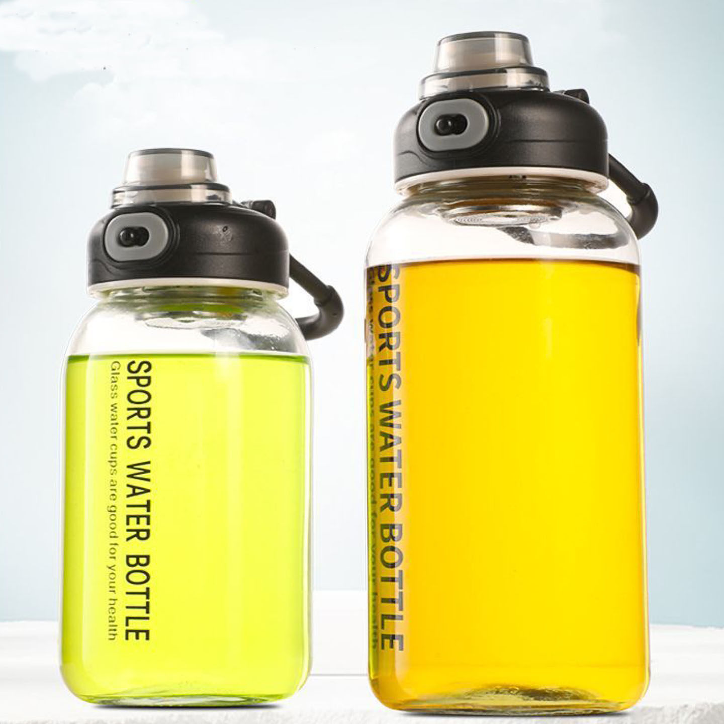 家用酒壶3斤装玻璃4高档大容量白酒瓶密封便携式加厚款酒瓶子空瓶