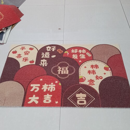 高弹加密丝圈地垫80*120