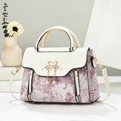 女包2025新款 潮ins韩版 百搭小包包女士洋气单肩斜挎包菱格小方包