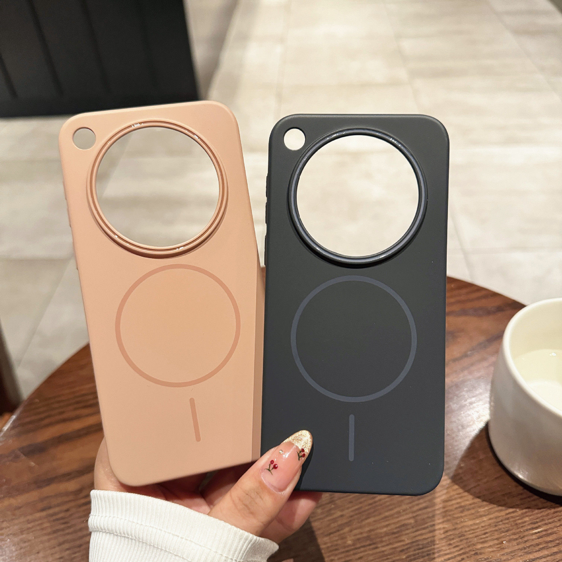 2026OPPO RENO15PRO手机壳肤感超薄柔润PC磁吸充电FindX9硬壳防摔