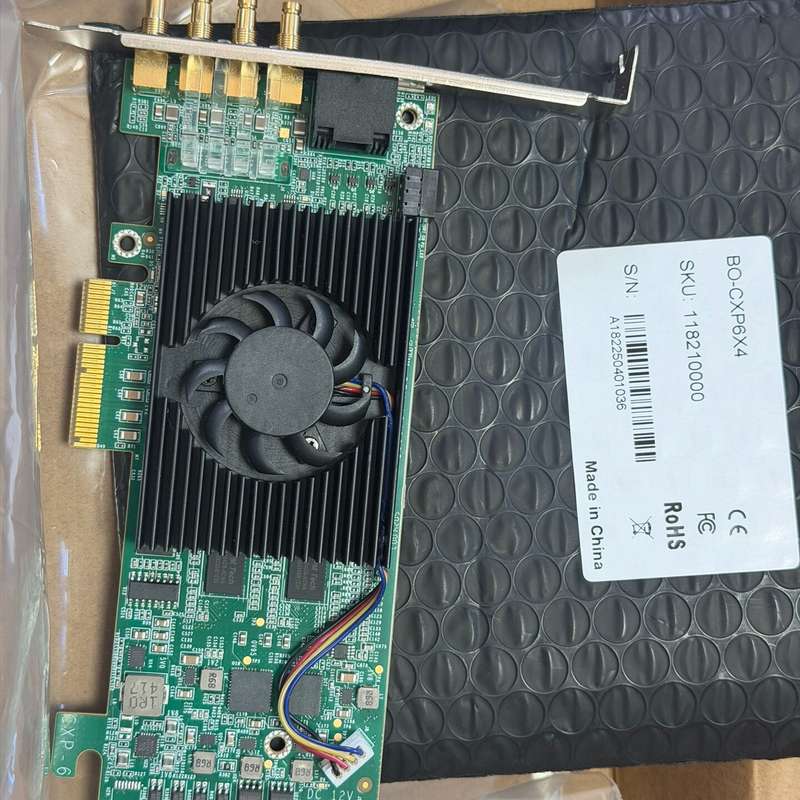 议价BO-CXP6X4工业采集卡，PCI-E接口，支持4路CXP可维修