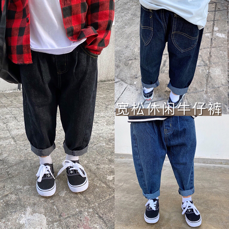 胡大牙童装2021秋款pp日系宽松