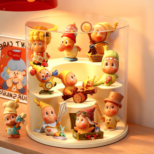 盲盒展示盒适合泡泡玛特系列收纳