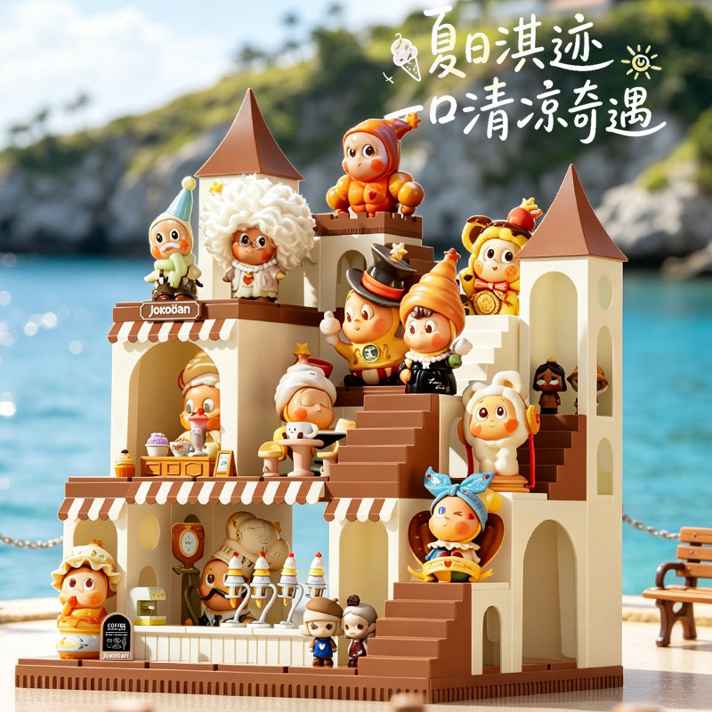 手办盲盒微缩食玩收纳展示架图片