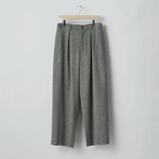 25aw SSSTEIN 代购 羊毛克什米尔宽松西裤 wide trousers Easy