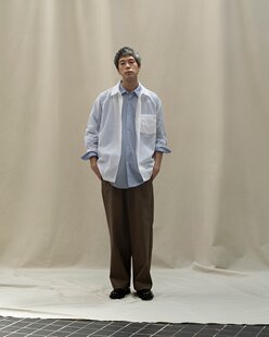 26ss 超轻尼龙户外衬衫 GOLDWIN wind shirt nylon 代购 Sheer