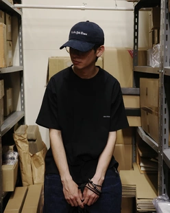 【代购】ANACHRONORM 26ss T-shirt 刺绣小Logo基础款短袖T恤