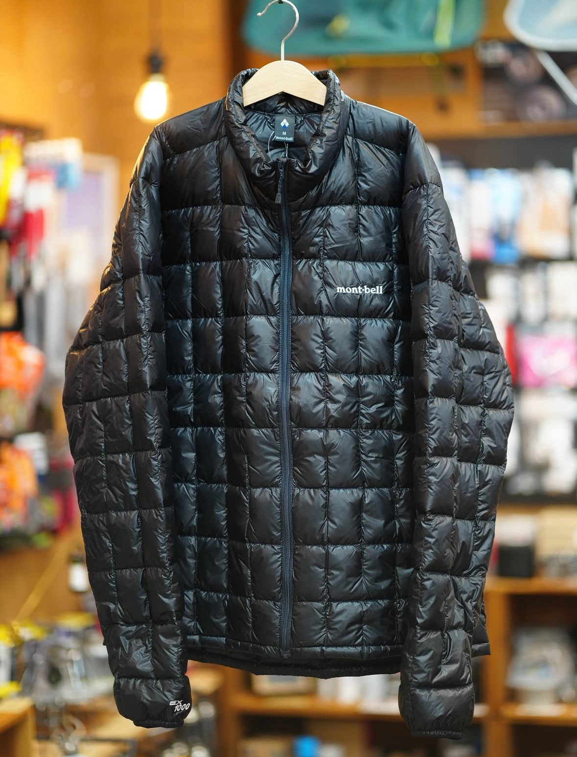 【代购】MONTBELL 25aw Pla1000 down jacket 超轻拉链立领羽绒服