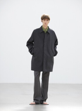 【代购】AURALEE 26ss Wool short coat 春季轻薄全羊毛短款风衣