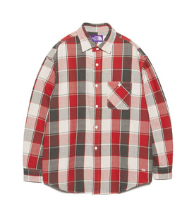 【代购】TNF北面紫标26ss Flannel shirt 法兰绒复古格纹衬衫