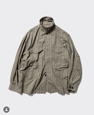 春夏新款轻薄面料M51工装夹克